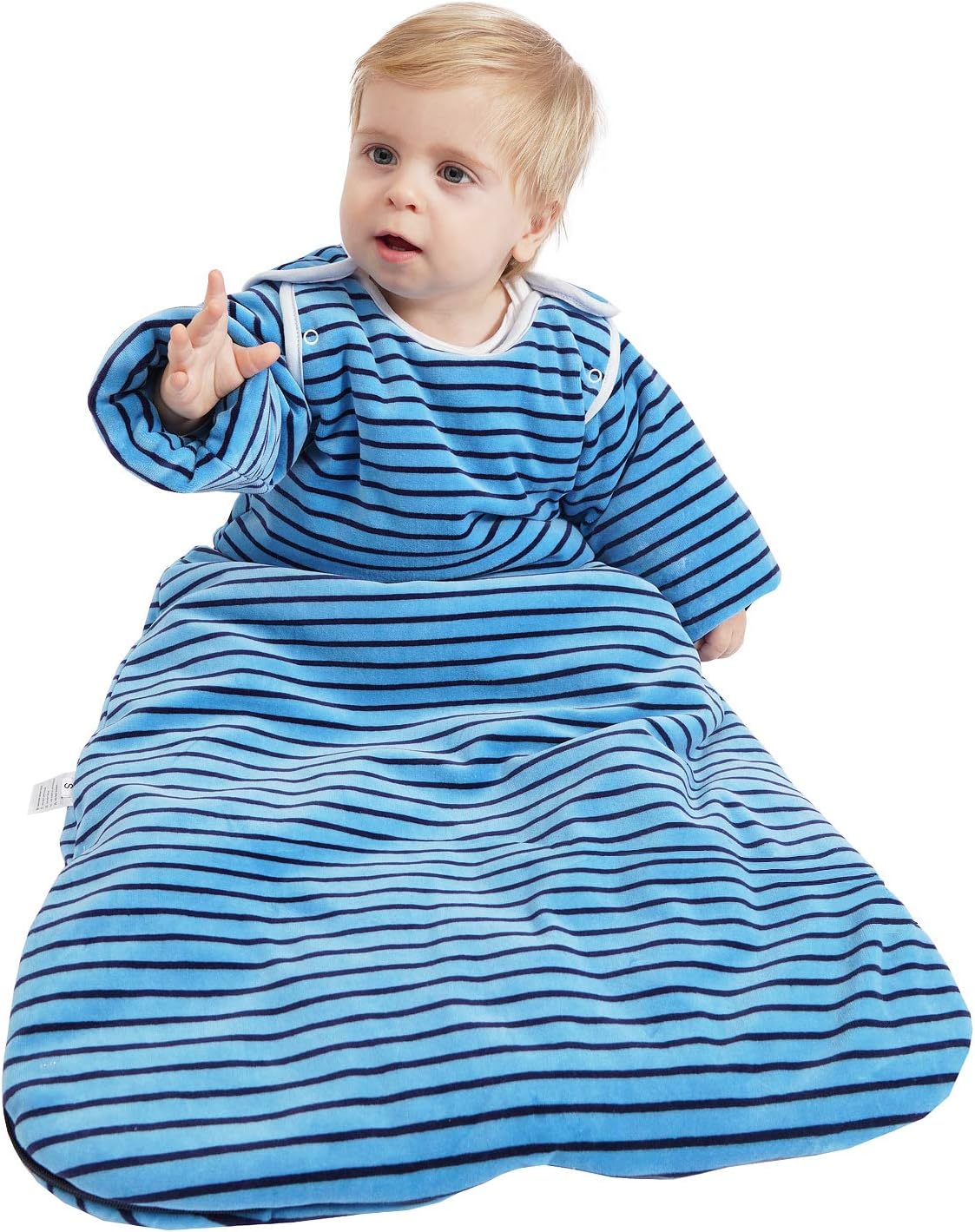 infant sleep sack with sleeves