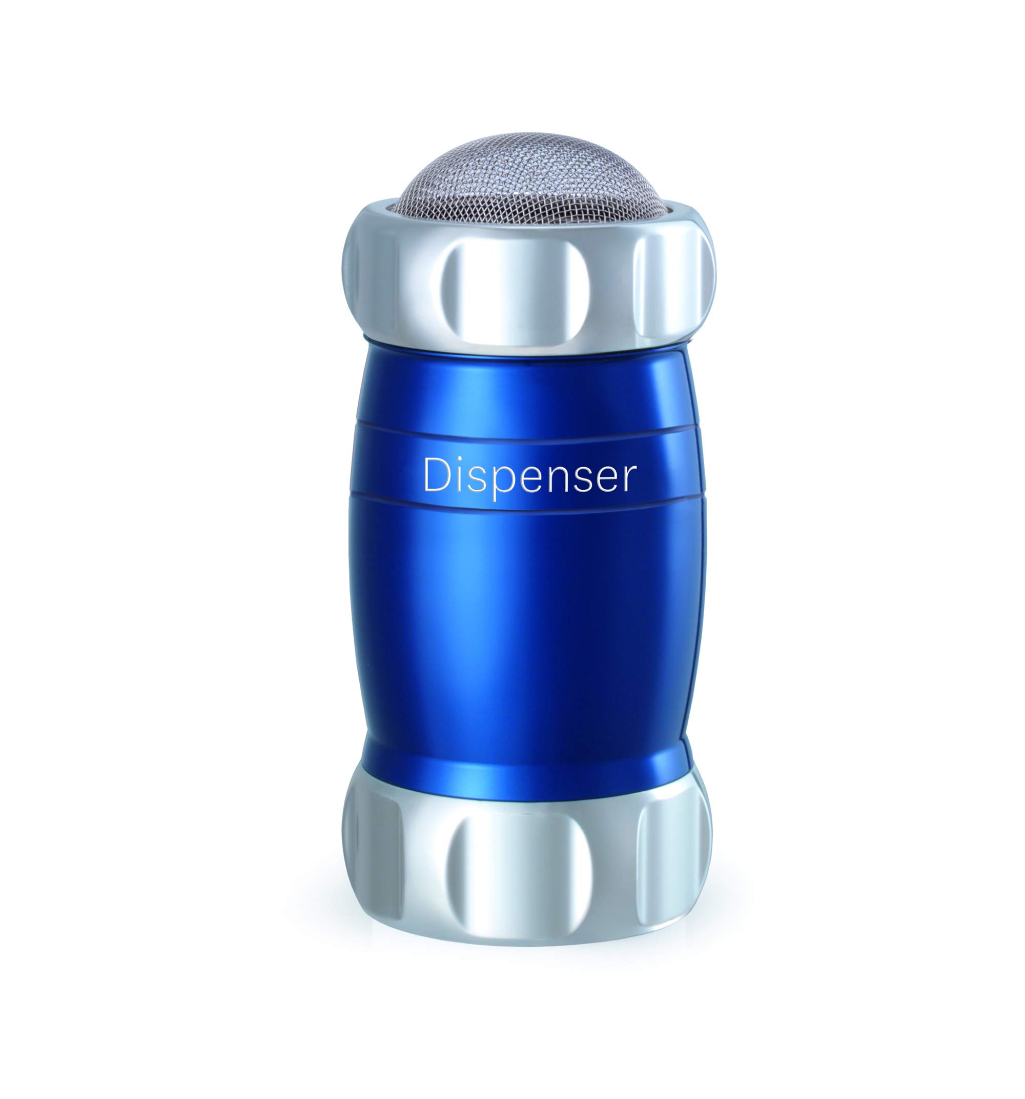 Marcato Powdered Sugar Spreader, Kitchen Sieve, Powder Dispenser, Also for Flour and Spices, in Aluminium, Made in Italy. Model: Dispenser, Blue
