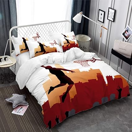 Bedding Basketball Bedding Set Queen 3d Printed Sports