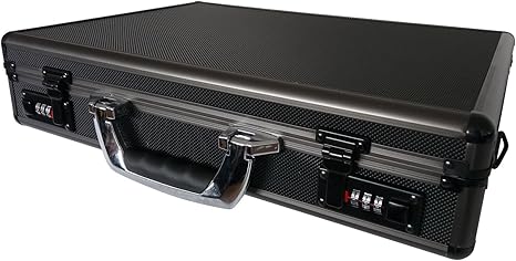 metal laptop briefcase