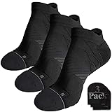 Mens No Show Socks for Running Athletic, No Blister