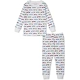 Kissy Kissy Boys Toddler Pajamas Speedway Print Long Pajamas