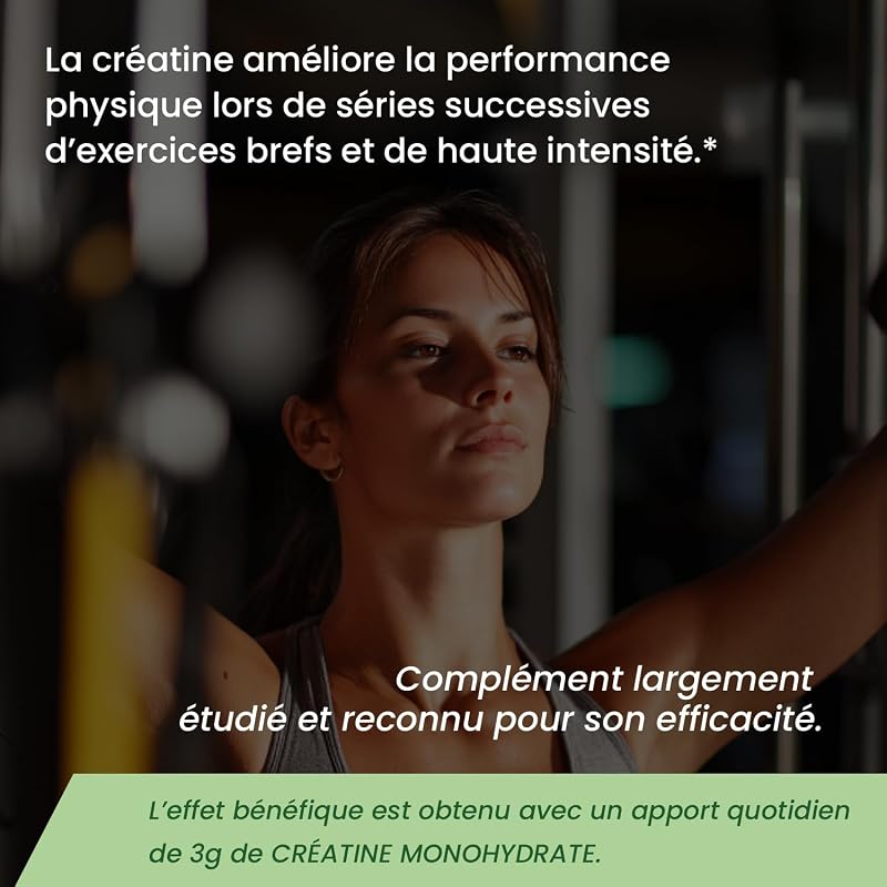 Creatine Monohydrate Poudre Micronisée 1 kg