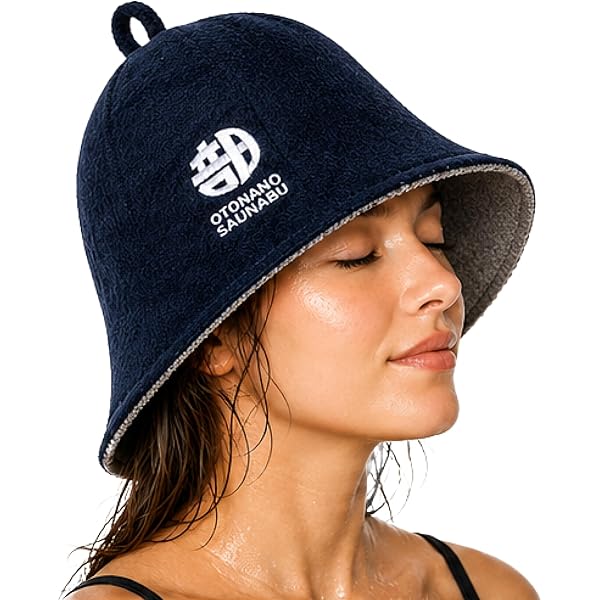 Amazon.com : Swet Sauna Hat - Natural Cotton Sauna Cap for Men and