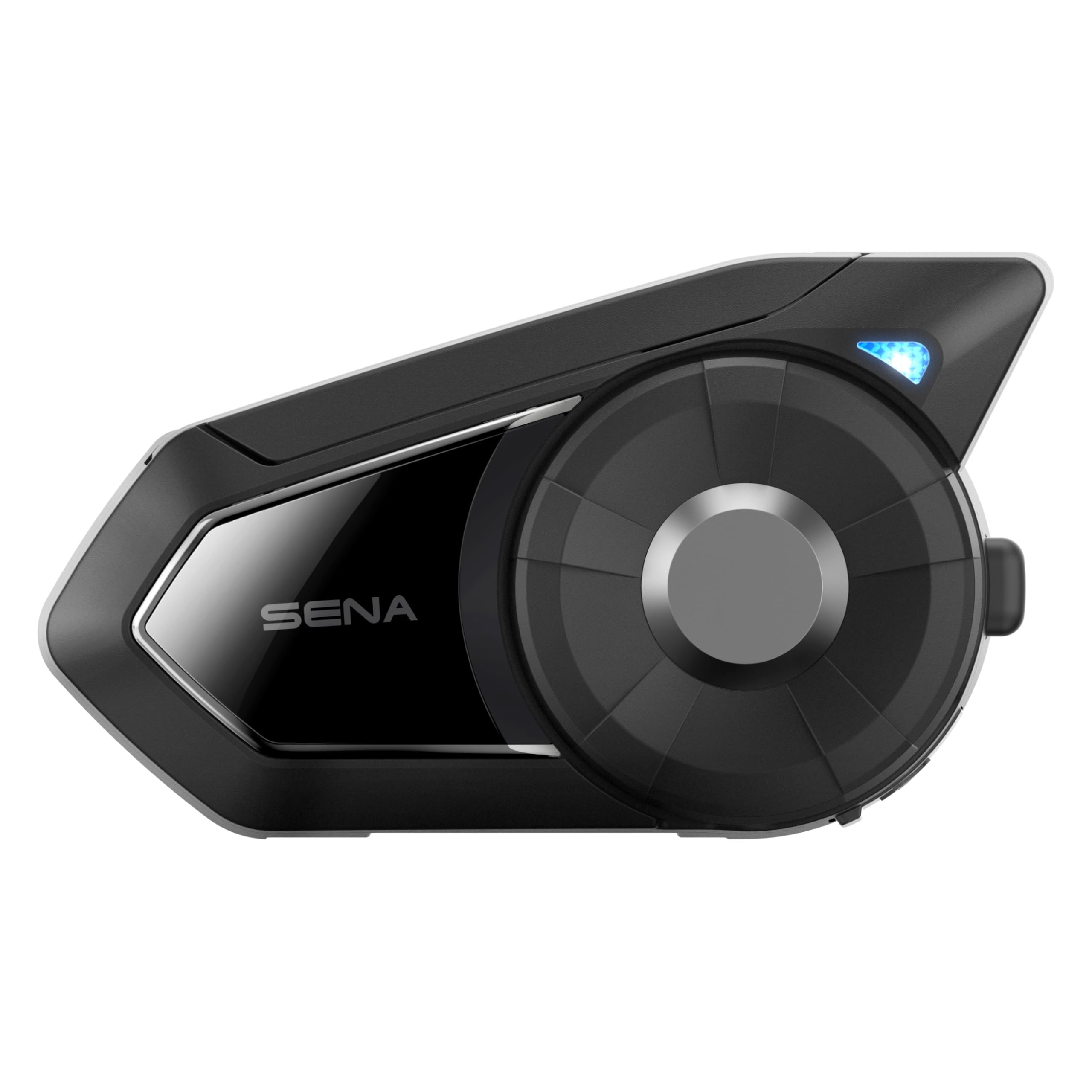 Sena 30K Motorcycle Bluetooth Headset/Mesh Communication System with HD Speakers, Black