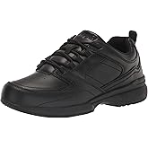 Propét Men's Life Walker Sport Sneaker, Black, 7.5 Wide