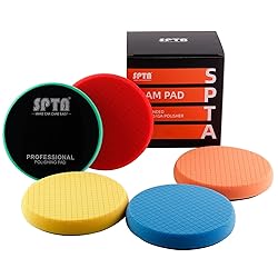 Buffing Sponge Pads , SPTA 5Pcs 6.5 Inch Face for 6