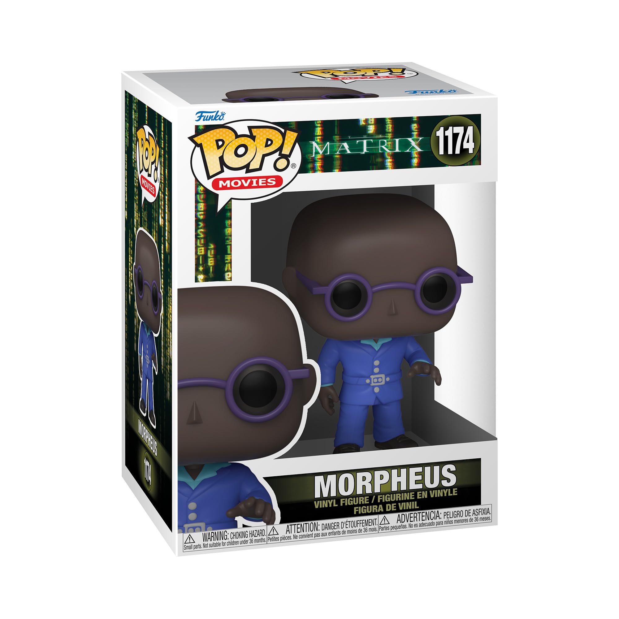 Funko POP! Movies: the Matrix 4- Morpheus - Collectable Vinyl Figure - Gift Idea - Official Merchandise - Toys for Kids & Adults - Movies Fans - Model Figure for Collectors and Display