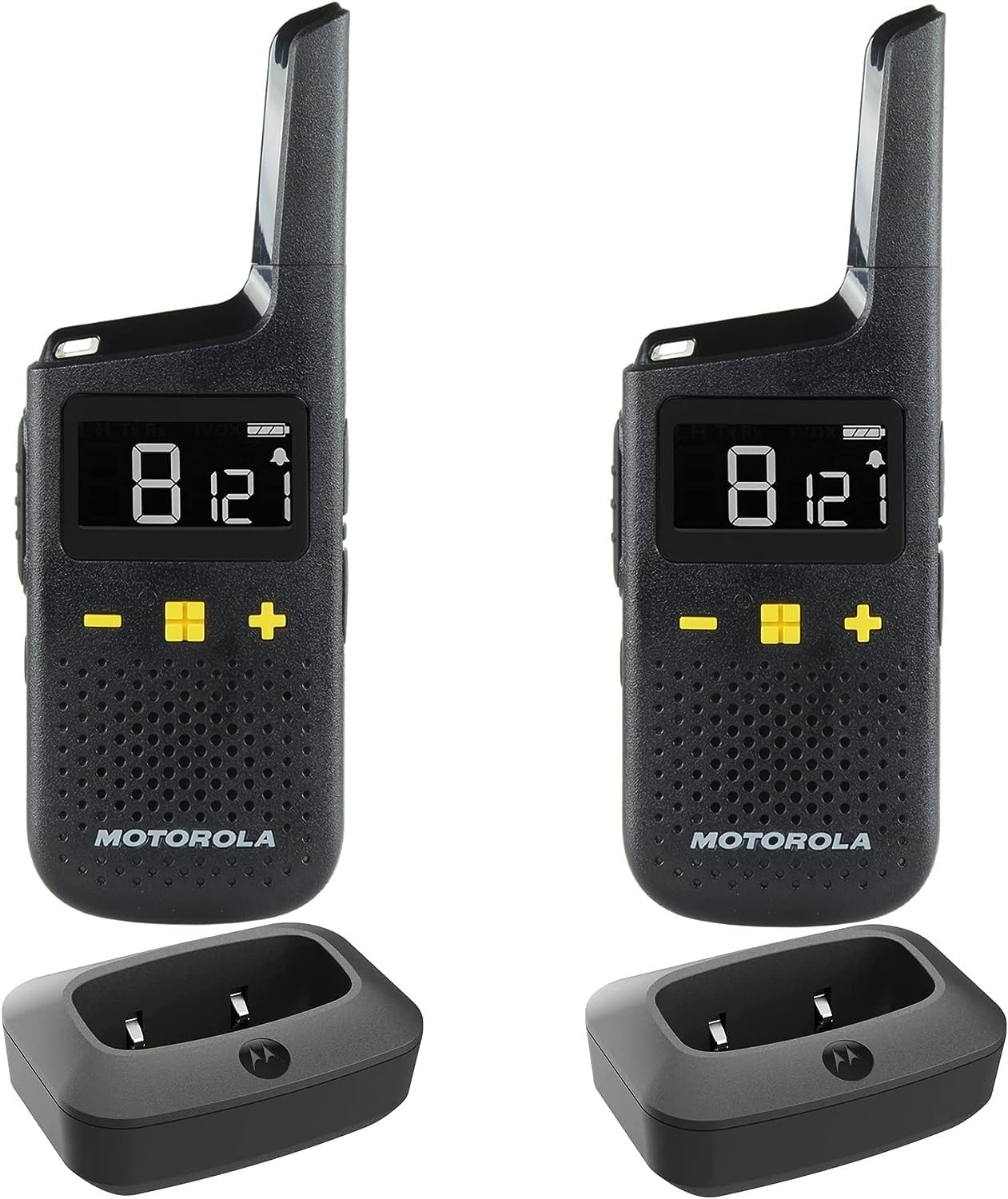 Motorola XT185 PMR446 Licence Free Two Way Walkie Talkie Business Radio – Black (Pack of 2)