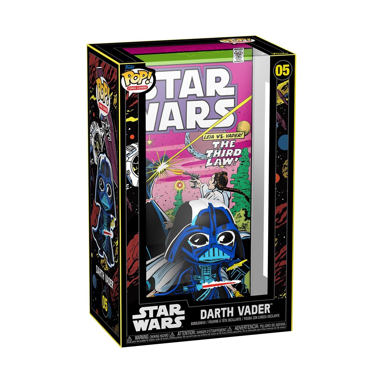 Funko Pop! Comic Cover: Star Wars– Darth Vader - (1977) - Collectable Vinyl Figure - Gift Idea - Official Merchandise - Toys for Kids & Adults - Movies Fans - Model Figure for Collectors and Display