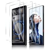 THYRRE-J for ZTE nubia Red Magic 11 Pro/11 Pro+ Front &amp; Back Screen Protector [3+2 pack] 9H Hardness HD Tempered Glass, Bubble-Free, Anti-Scratch, Full Protector