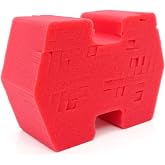 Optimum Big Red Sponge 2.0 Better Grip and Access Tight Spaces - Safe for All Paint Types, Use for Rinseless Car Wash and Car Wash Soap, Made in USA
