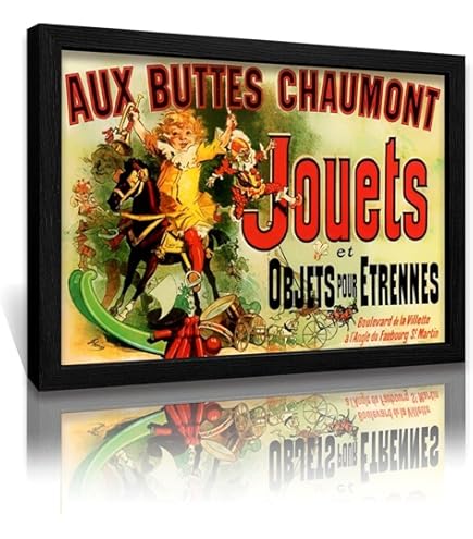 Amazon.com: Aux Buttes Chaumont Jouets Poster Friends - Jouets