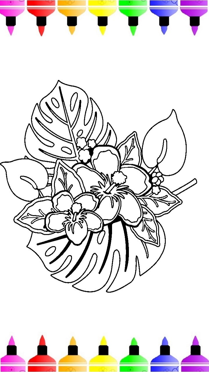 Coloring Book of Flowers:Amazon.com:Appstore for Android