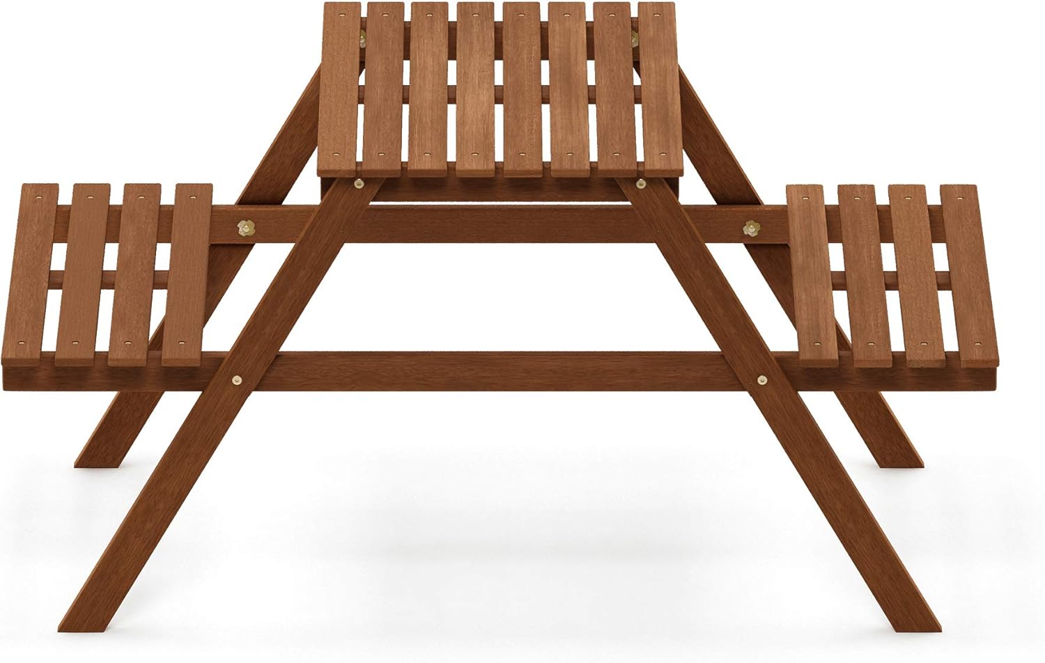 Furinno FG18102 Tioman Kids Picnic Table, Natural : Garden & Outdoor