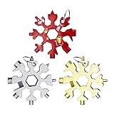 18-in-1 Multitool, 3 Pack Stainless Steel Snowflake