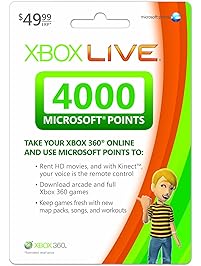 Xbox 360 LIVE 4000 Points