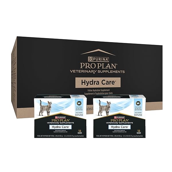 PURINA PRO PLAN VETERINARY SUPPLEMENTS HYDRA CARE CAT SUPPLEMENTS – (PACK OF 24) 2.65 OZ. POUCHES