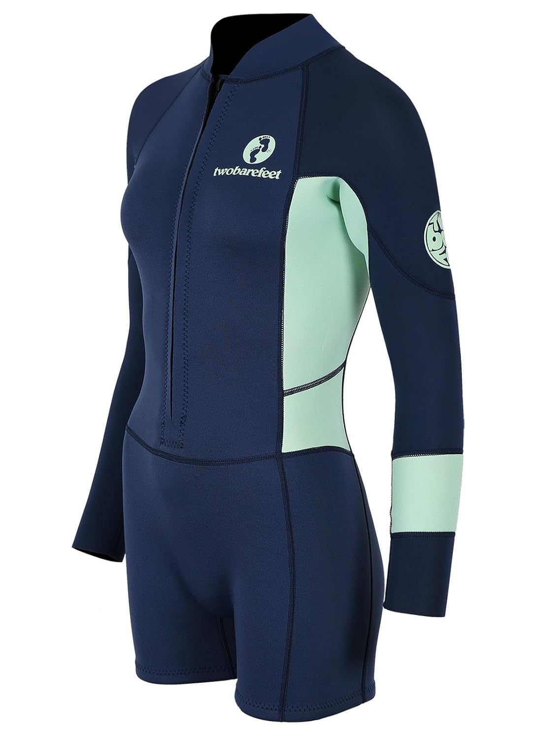 Two Bare Feet Womens Harmony 3 2mm Premium Short Leg Summer Front Zip Wetsuit Neoprene Surf Suit Tbfss60 Swimwear Surfwear Wetsuits Sports Outdoor Clothing Cancer Org In