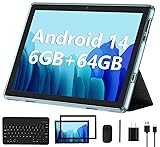 Android 14 Tablet 2025 New 10 Inch Tablets with 6GB