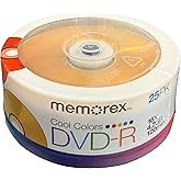 Memorex 5706 Dvd Recordable Media - Dvd-r - 16x - 4.70 Gb - 25 Pack Spindle 120mm Standard