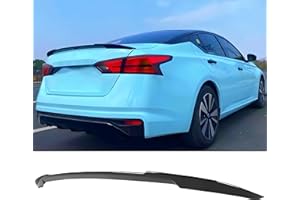 MUTUSAISI Rear Trunk Spoiler Wing Lip Compatible with Nissan Altima 2019 2020 2021 2022 2023 2024 SR/SV/SL/S/Accessories (Paint Black)