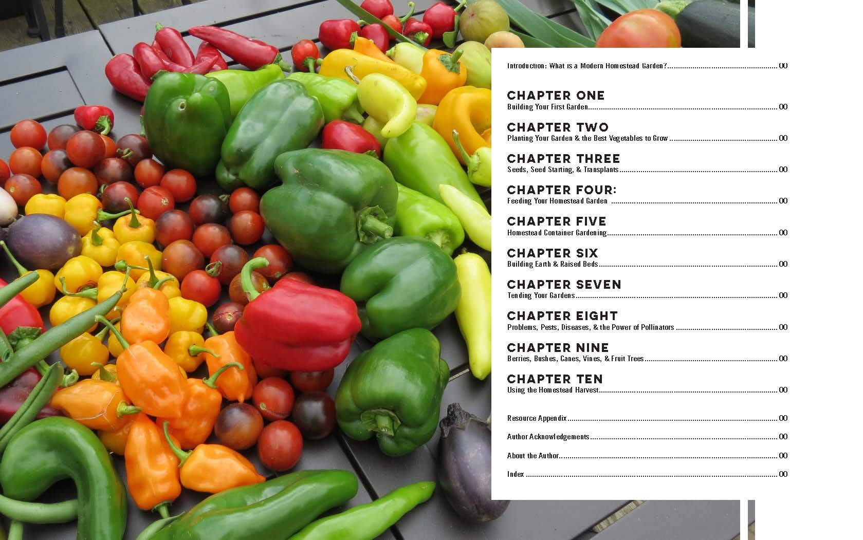 The Modern Homestead Garden: Growing Self-sufficiency in Any Size Backyard