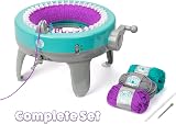 Knitting Circle KNITTING CIRCLE Kids Craft Kit 40 Pin Circular Machine Grey view 4