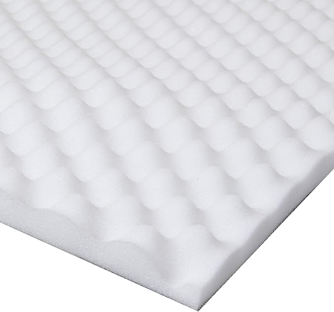 Lancashire Textiles Back Support Pain Relief Egg Shell Box Foam