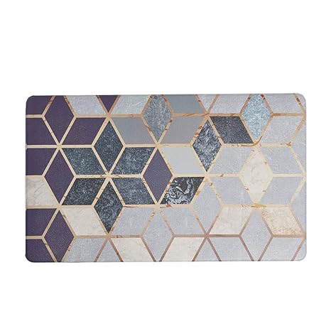 U Artlines Anti Fatigue Kitchen Floor Mat Comfort Heavy Duty Standing Mats Ergonomic Non Toxic Waterproof Pvc Non Slip Washable For Indoor Outdoor