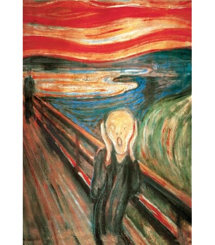 Amazon.com: The Scream by Edvard Munch Wall Poster, 34L