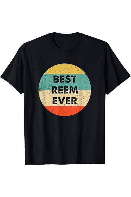 Amazon.com: Reem Name T-Shirt : Clothing, Shoes & Jewelry