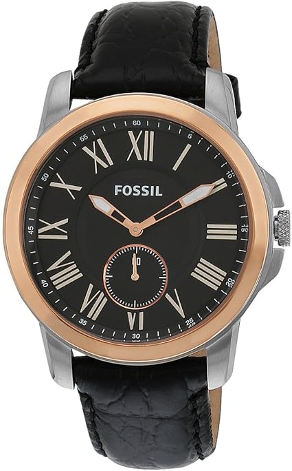 fossil grant black
