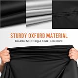 Favoto Motorcycle Cover 210T Oxford Waterproof UV Anti-Scratch Reflective view 4