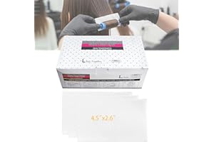 Professional Salon Perm Paper for Hair Perming & Styling – High Wet Strength, Ultra-Absorbent, Soft & Flexible End Wraps (100