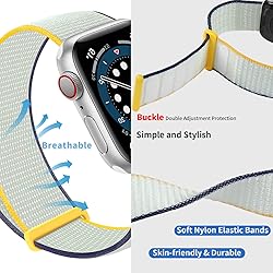 5 Pack Sport Loop Band Compatible with Apple Watch