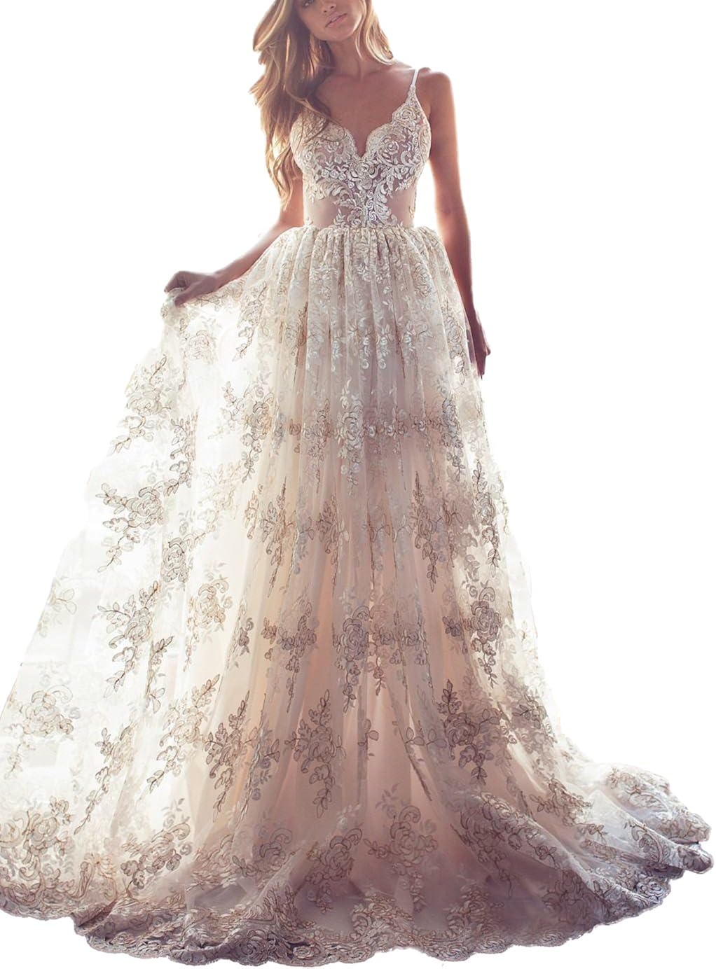 winter beach wedding dresses