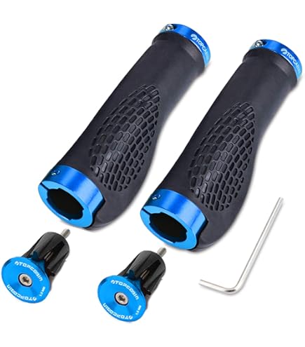 BROOKS ERGONOMIC LEATHER GRIP 130/100 黒 Amazon.com : Brooks Ergonomic Leather Grip Bicycle Grip