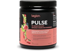 LEGION- All Natural Nitric Oxide Preworkout Drink to Boost Energy, Creatine Free, Naturally Sweetened, Beta Alanine, Citrulli