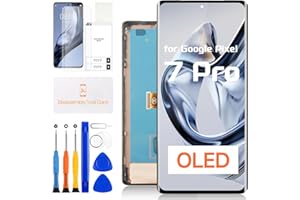 OLED for Google Pixel 7 Pro Screen Replacement for Google Pixel 7 Pro LCD Display GP4BC GE2AE Digitizer Touch Screen Glass Fu