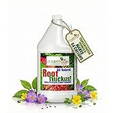 GS Plant Foods Root Ruckus Compost Fertilizer Organic Plant Food - Turbo Charged Compost for Plants - Humic Acid & Sea Kelp Nutritional Root Supplement for Lawns, Soil, Shrubs & Vegetables - 1 Gallon