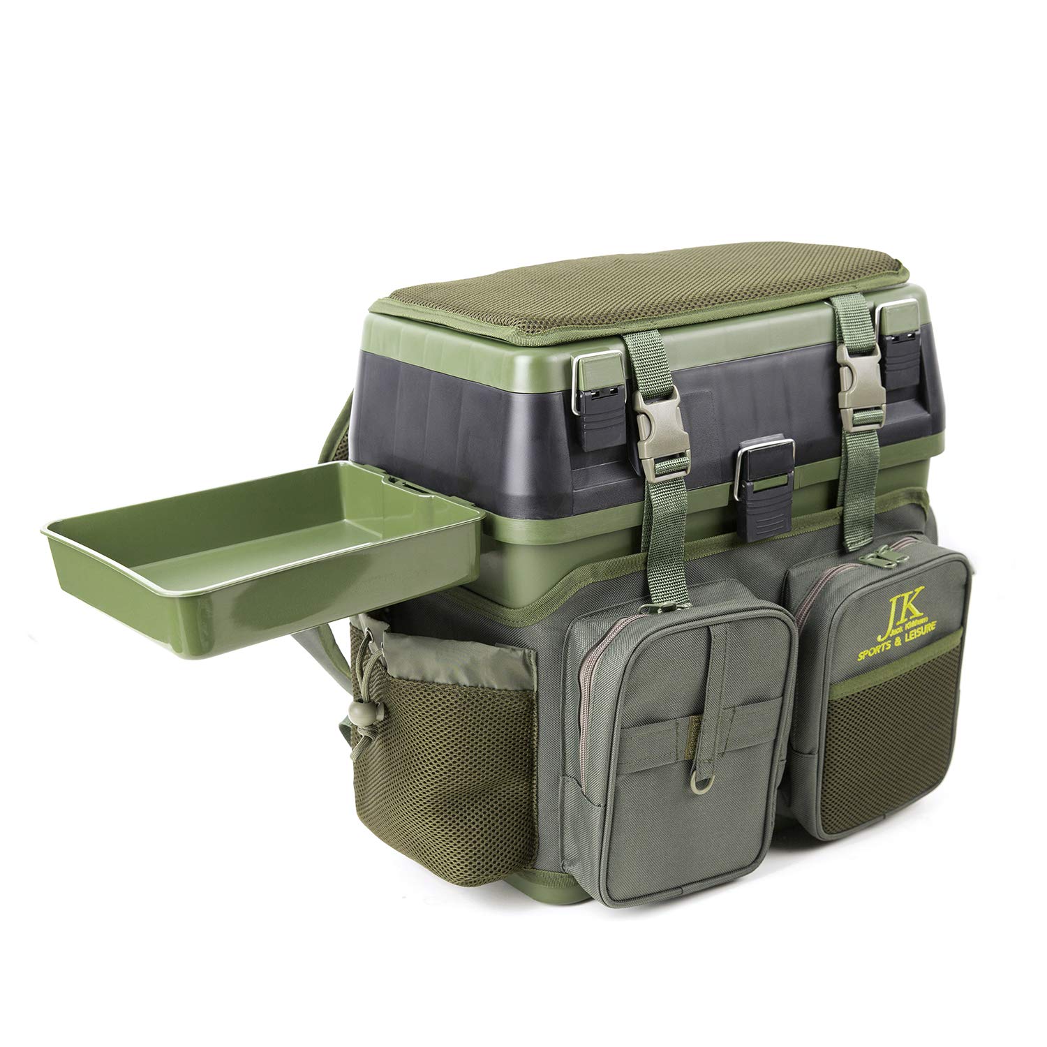 JK Sports & Leisure Fishing Seat, Backpack & Tackle Box For all