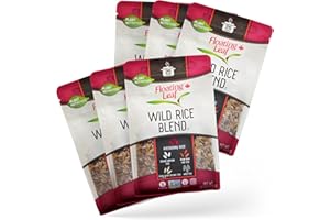 Wild Rice Blend with Long Grain Brown, Chusei Calrose, Riceberry, Black, Kow Mun Red Jasmine Rice, Non Gluten, Non-GMO, Koshe