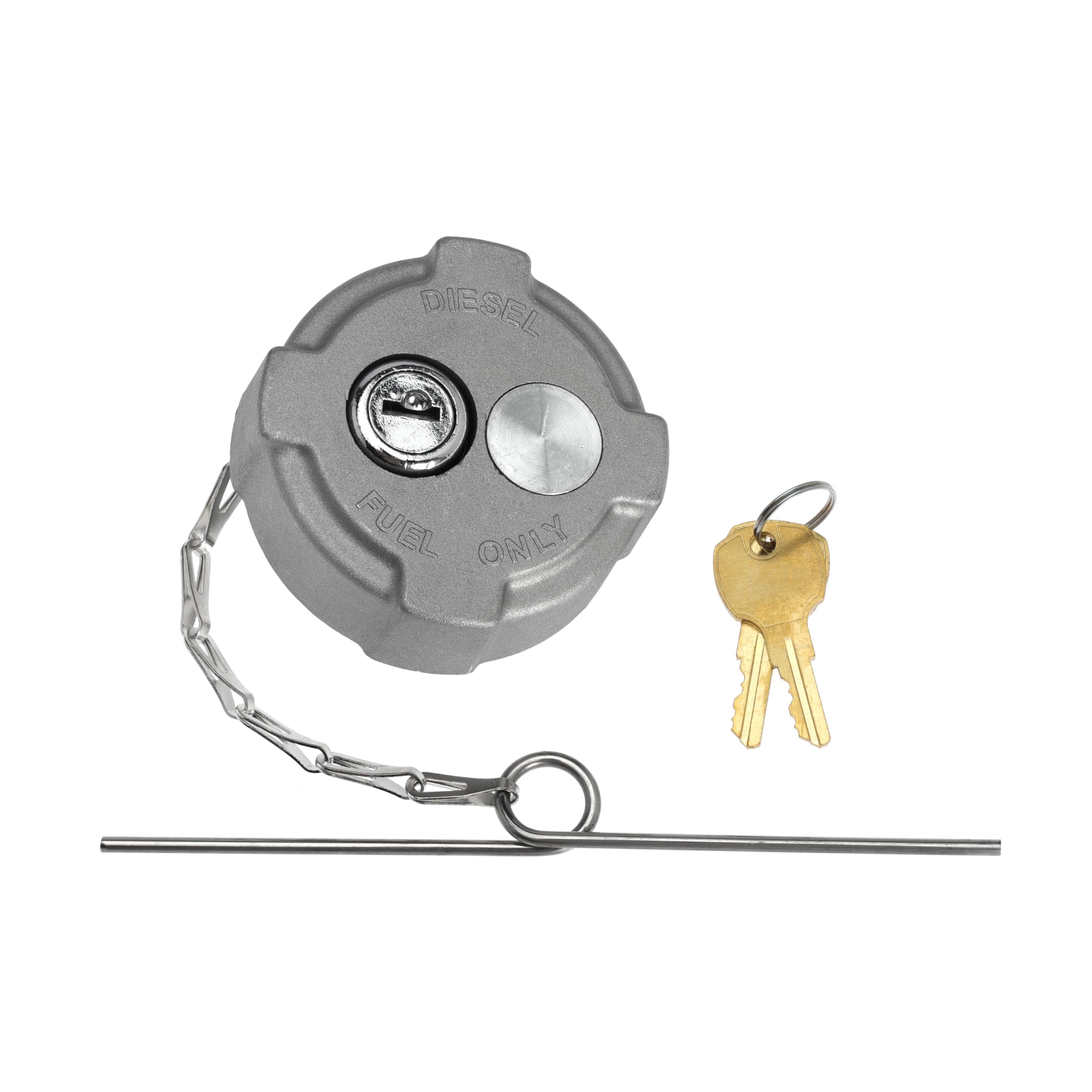 Photo 1 of 2 1/4 Inch Locking Fuel Cap, Locking Fuel Tank Attachments for Ford 650 750 for Hino 268 Box Truck Replace FTA-C02, FTA-N-04, FTA-N6-16