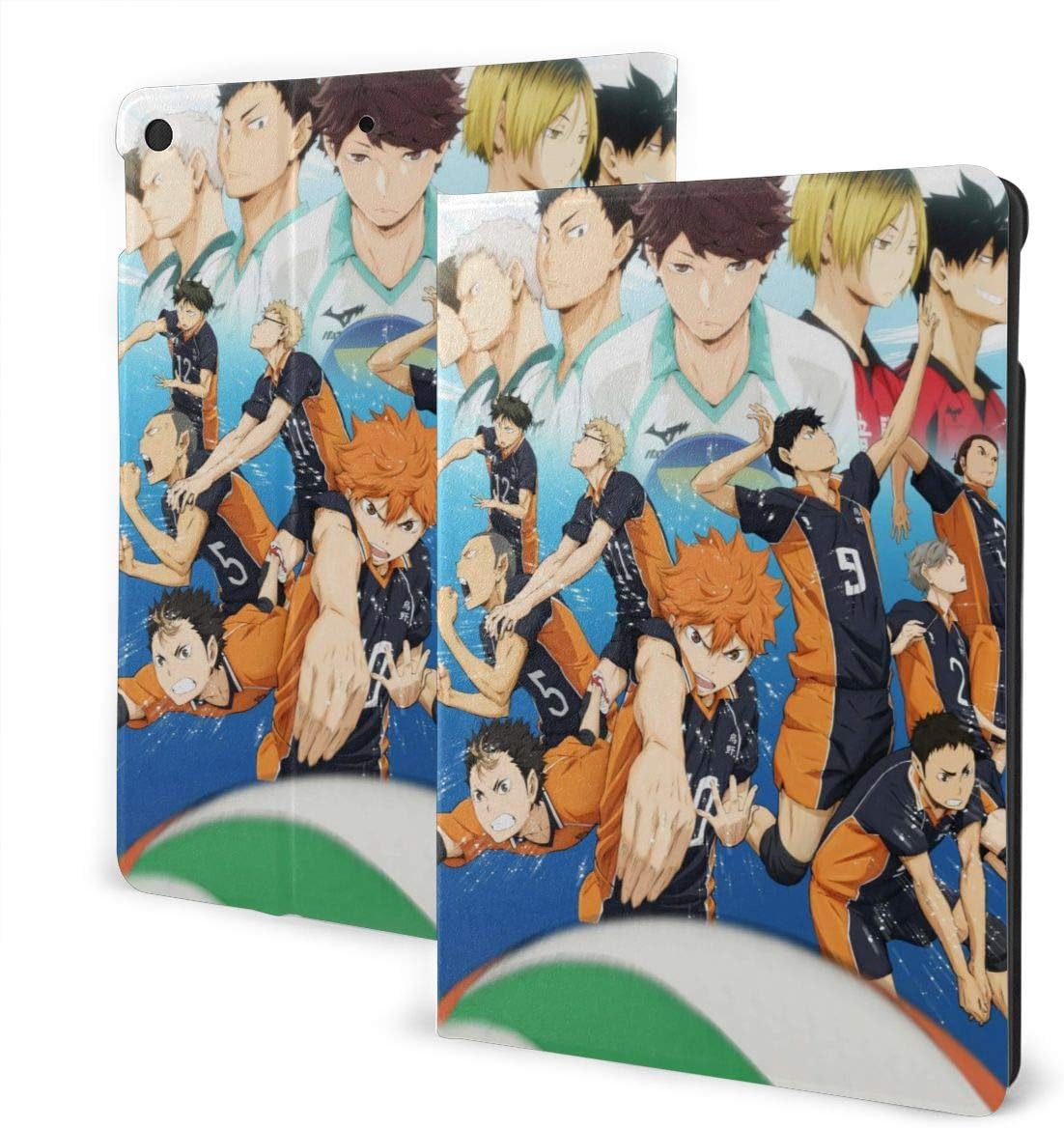 KATHERINECOLE Ipad 7 Th 10.2 Inch,ipad Air3 & Pro 10.5 Inch Case,Soft TPU Back Cover,Adjustable Stand Auto Wake/Sleep Smart Case Haikyuu Shoyo Hinata Tobio Kageyama Sawamura Yu