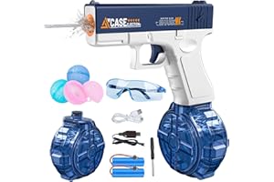 Automatic Electric Water Guns for Kids Adults, Automatic Squirt Guns, Up to 29FT Longer Range Summer Pool Beach Party Toys Ou