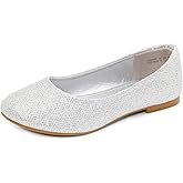 DREAM PAIRS Girls Dress Shoes Slip on Ballerina Flats for Wedding/Party