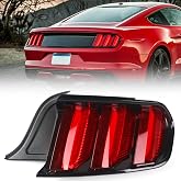 FIONE LED Tail Lights Assembly Compatible with Ford Mustang 2015-2020 RH | Taillight Replacement Rear Lamp FO2801238 FR3Z13404A Right Passenger Side