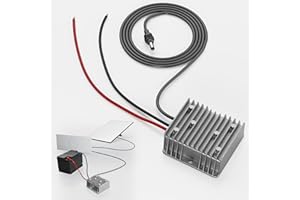 EAZUSE Starlink Gen 3 Power Cord 12V to 57V 4.5A Converter for Starlink Gen 3 Router 12V (10-36V) Step-Up Adapter DC Male Plug Cable for RV No Worry About Voltage Drop or Rise