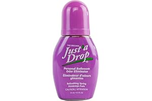 Just a Drop Toilet Odor Eliminator, Refreshing Spring, 15 ml, Before-You-Go Poop Drops